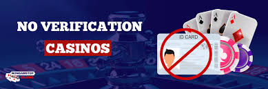 No ID Verification Casinos A Guide to Anonymous Gaming